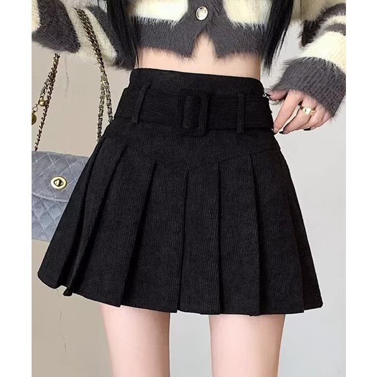 ベルト付きプリーツミニスカート【SHOPLIST限定 新作 春 夏 秋 冬】 | SEU | 詳細画像20 