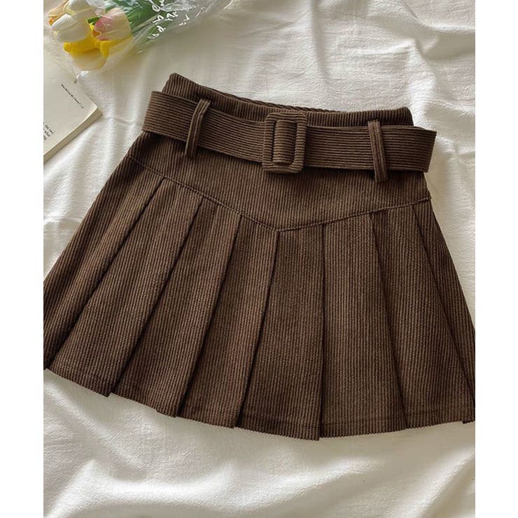 ベルト付きプリーツミニスカート【SHOPLIST限定 新作 春 夏 秋 冬】 | SEU | 詳細画像25 
