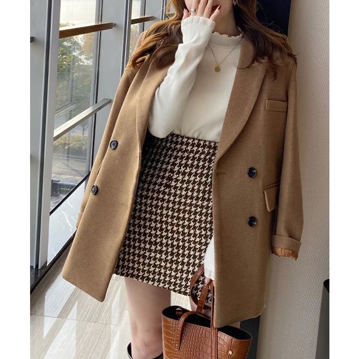 フリル襟ハイネックニットトップス【SHOPLIST限定 新作 春 秋 冬】 | SEU | 詳細画像9 