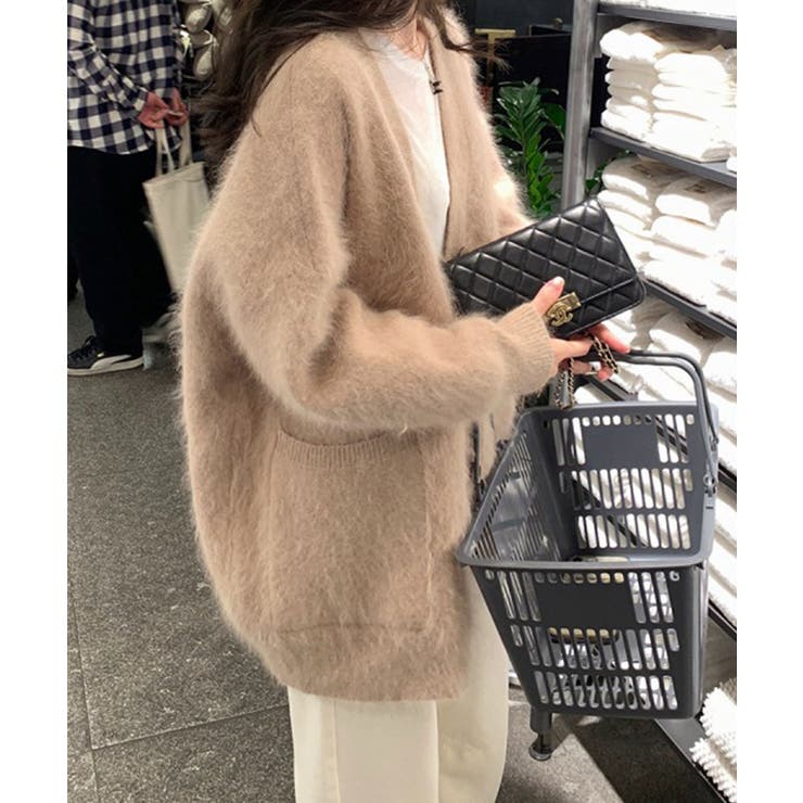 シャギーニットカーディガン【SHOPLIST限定 新作 春 秋 冬】 | SEU | 詳細画像9 