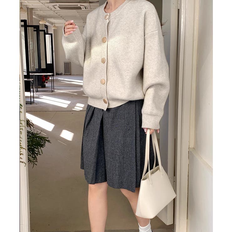 クルーネックボタンカーディガン【SHOPLIST限定 新作 春 秋 冬】 | SEU | 詳細画像28 
