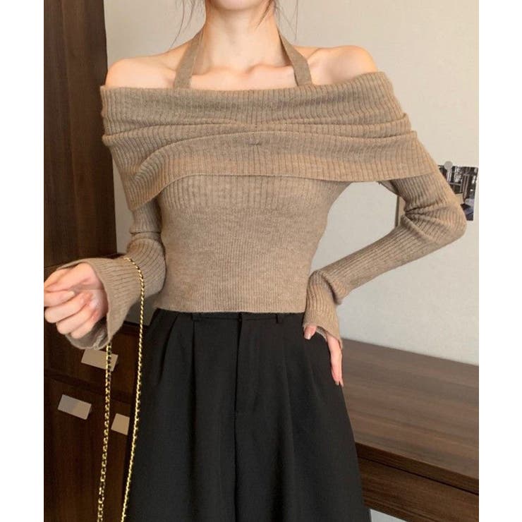 ホルターネック オフショル ショート丈 | SEU | 詳細画像10 