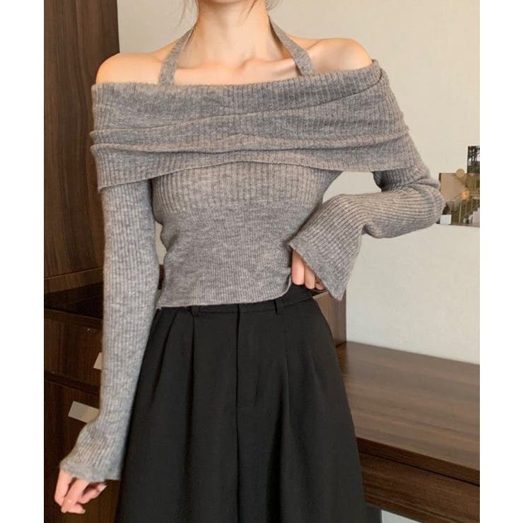 ホルターネック オフショル ショート丈 | SEU | 詳細画像14 