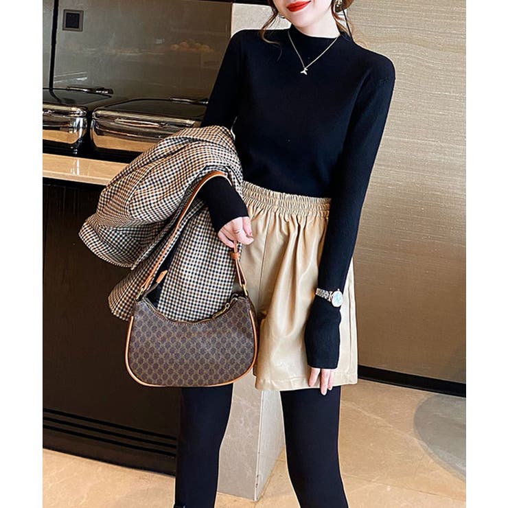 プチハイネックニットトップス【SHOPLIST限定 新作 春 秋 冬】 | SEU | 詳細画像8 