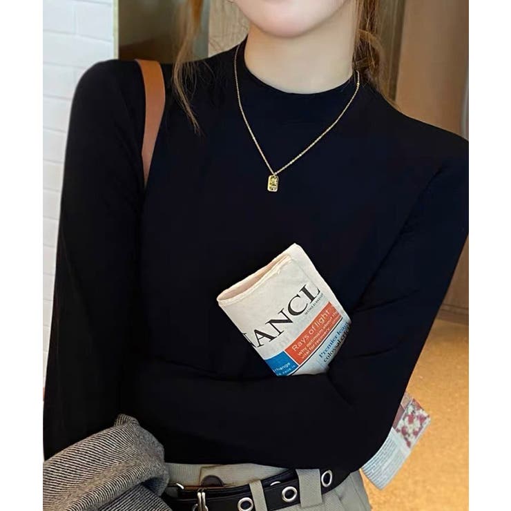 プチハイネックニットトップス【SHOPLIST限定 新作 春 秋 冬】 | SEU | 詳細画像10 