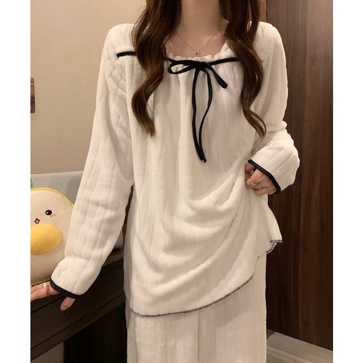 フリース 上下セットアップ ルームウェア | SEU | 詳細画像13 