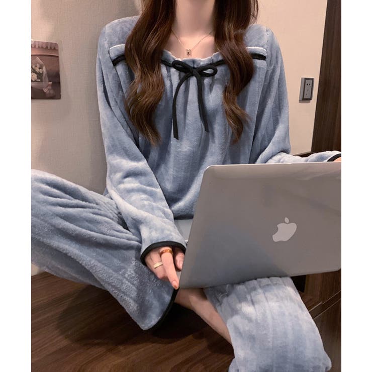 フリース 上下セットアップ ルームウェア | SEU | 詳細画像35 