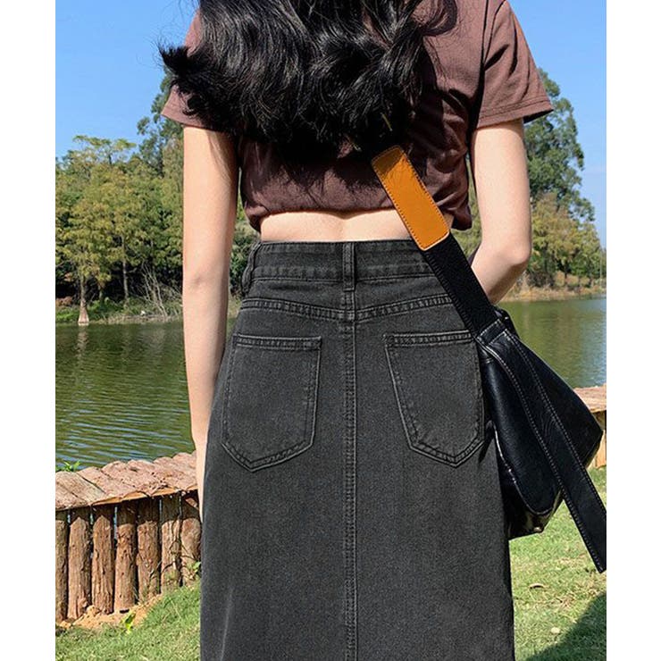 バックスリットデニムスカート【SHOPLIST限定 新作 春 夏 秋 冬】 | SEU | 詳細画像24 