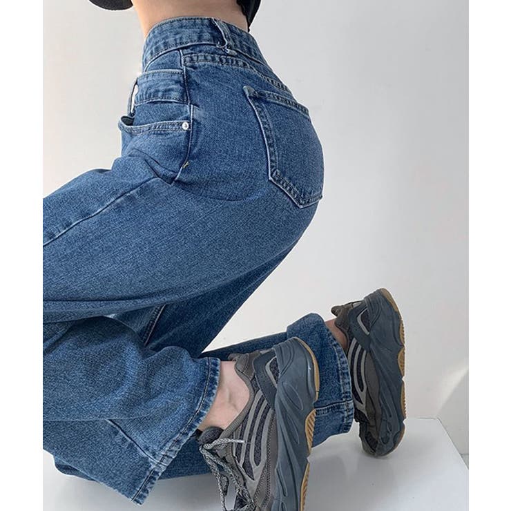 ウエストクロスストレートワイドパンツ | SEU | 詳細画像13 