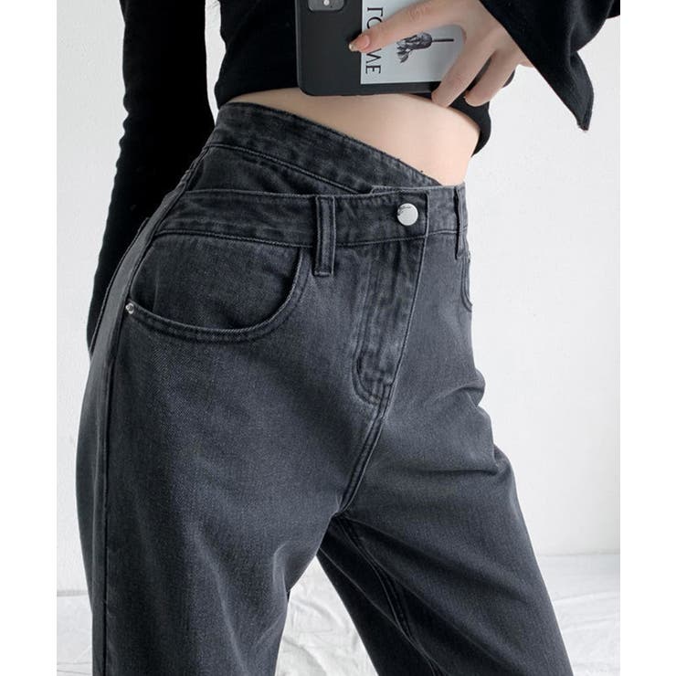 ウエストクロスストレートワイドパンツ | SEU | 詳細画像24 