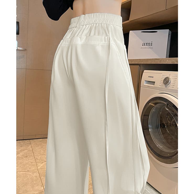 サイドリボンセミワイドスラックス【SHOPLIST限定 新作 春 夏 秋 冬】 | SEU | 詳細画像14 