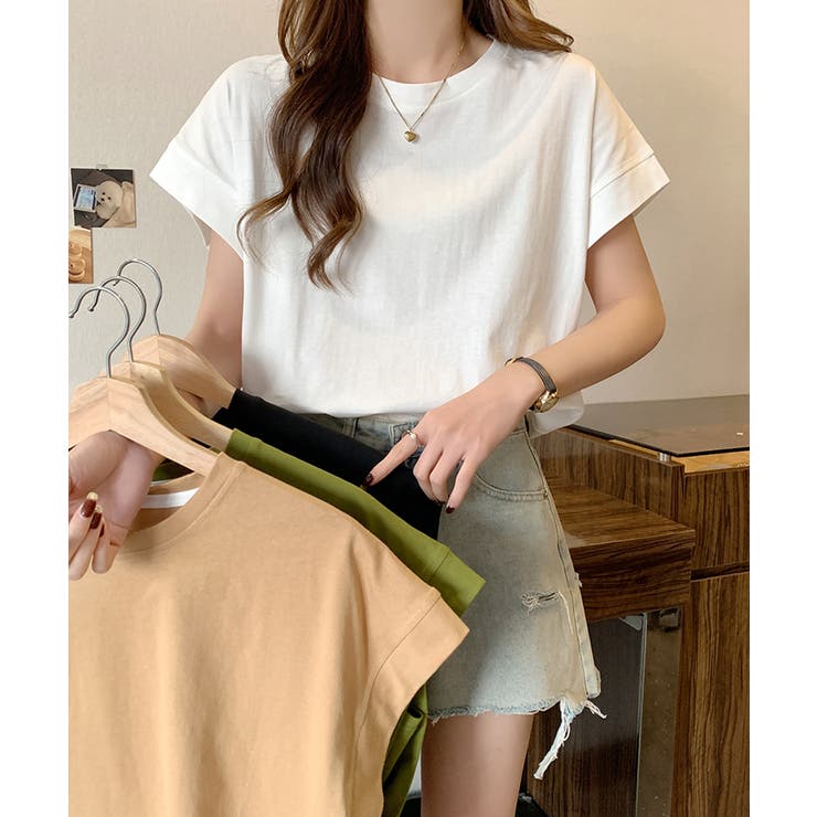 フレンチスリーブTシャツ【SHOPLIST限定 新作 春 夏 秋】 | SEU | 詳細画像34 