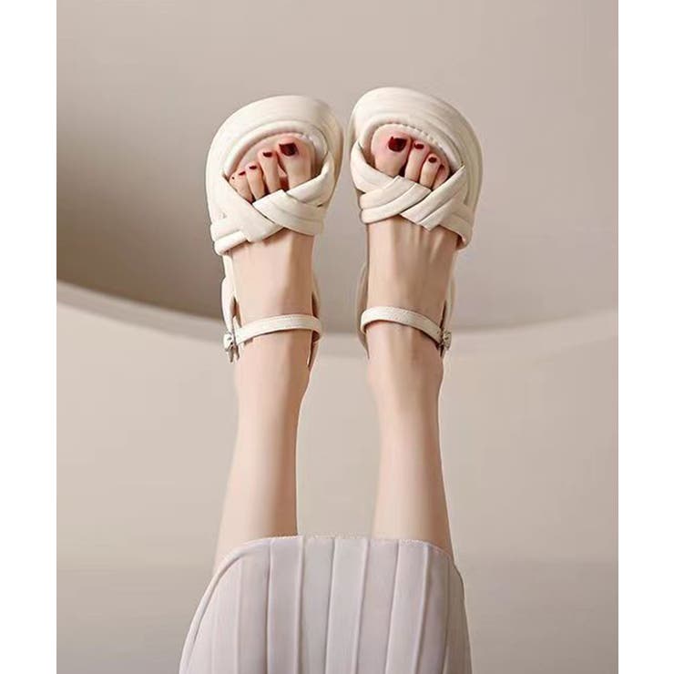 【22 5cm 24cm】太ヒールストラップサンダル【SHOPLIST限定 | SEU | 詳細画像12 