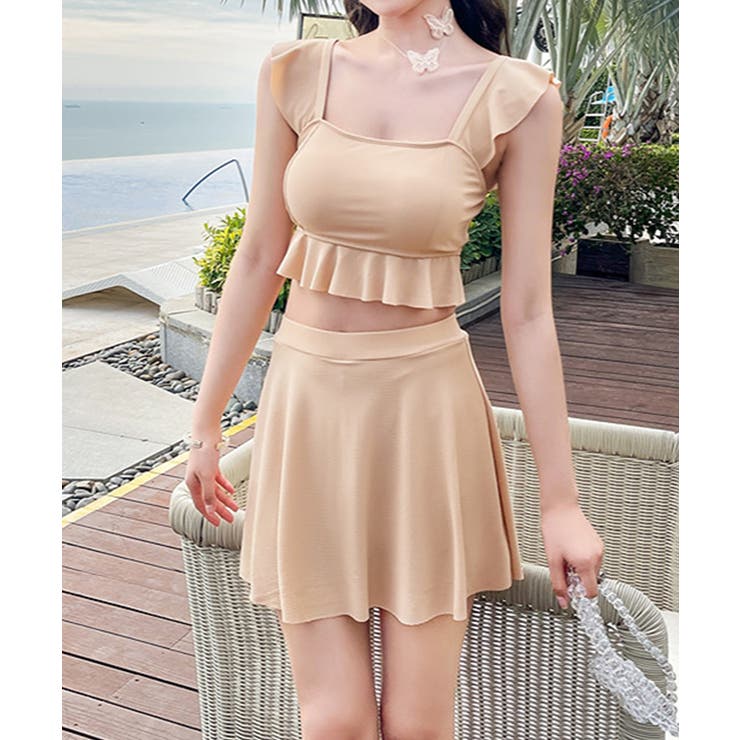 ビスチェとフレアスカートの水着セット | SEU | 詳細画像6 