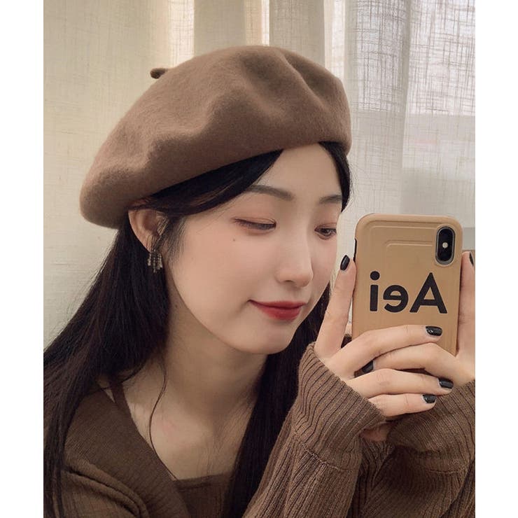 ベレー帽 シンプル ニット | SEU | 詳細画像18 