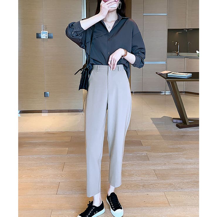ゆるシルエット長袖シャツブラウス【SHOPLIST限定 新作 春 夏 秋 冬】 | SEU | 詳細画像12 