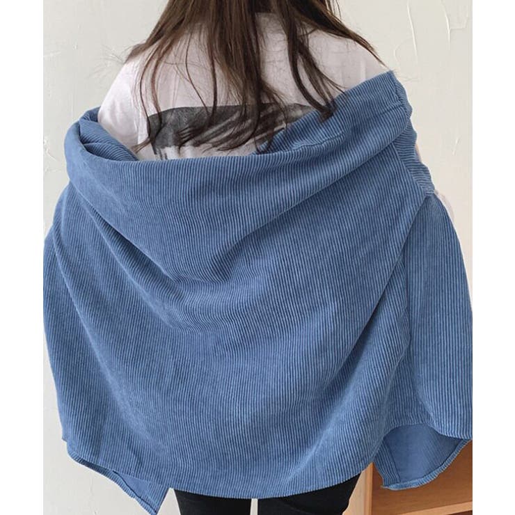 オーバーサイズコーデュロイシャツ【SHOPLIST限定 新作 春 夏 秋 冬】 | SEU | 詳細画像15 