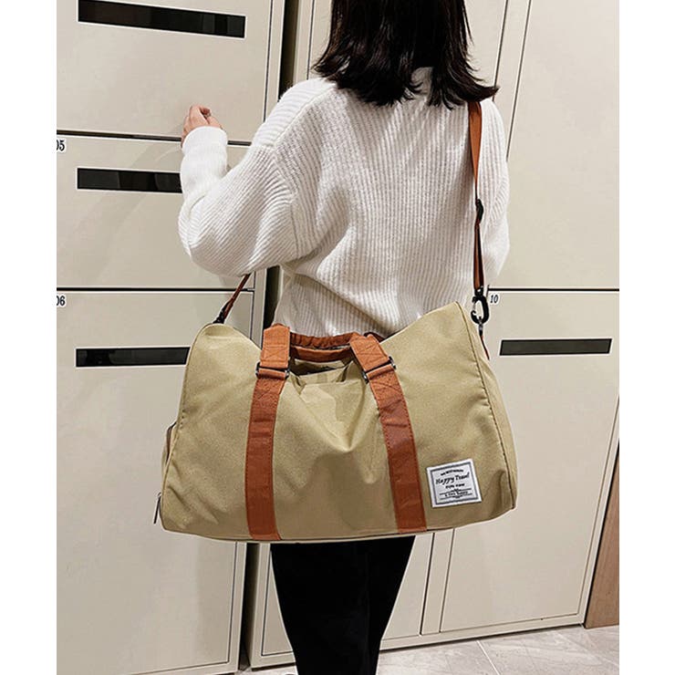 【3WAY】シューズ収納付き大容量ボストンバッグ 撥水 トラベルバッグ【SHOP… | SEU | 詳細画像11 