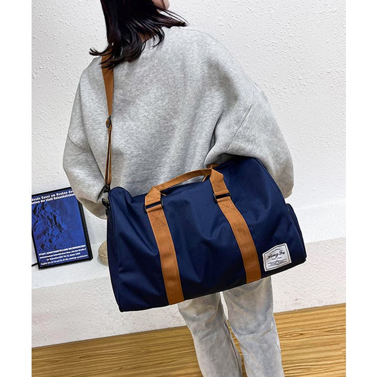 【3WAY】シューズ収納付き大容量ボストンバッグ 撥水 トラベルバッグ【SHOP… | SEU | 詳細画像21 
