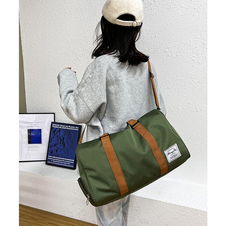 【3WAY】シューズ収納付き大容量ボストンバッグ 撥水 トラベルバッグ【SHOP… | SEU | 詳細画像24 