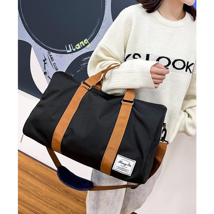 【3WAY】シューズ収納付き大容量ボストンバッグ 撥水 トラベルバッグ【SHOP… | SEU | 詳細画像8 