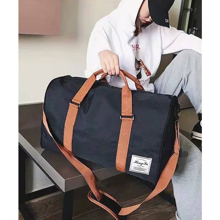 【3WAY】シューズ収納付き大容量ボストンバッグ 撥水 トラベルバッグ【SHOP… | SEU | 詳細画像9 