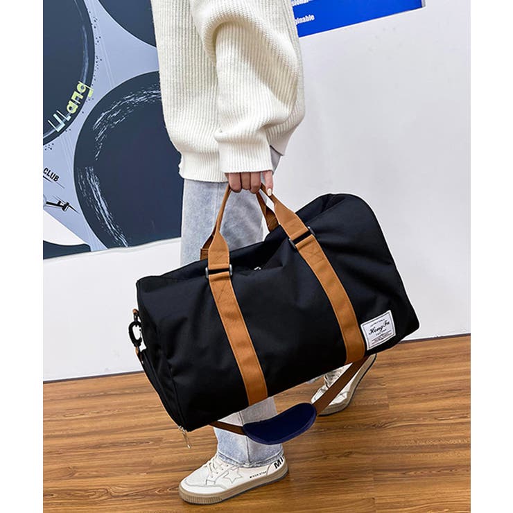 【3WAY】シューズ収納付き大容量ボストンバッグ 撥水 トラベルバッグ【SHOP… | SEU | 詳細画像6 