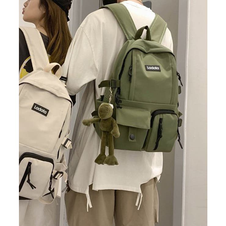 多機能ポケット付きナイロンデイパック バックパック【SHOPLIST限定 新作 | SEU | 詳細画像22 
