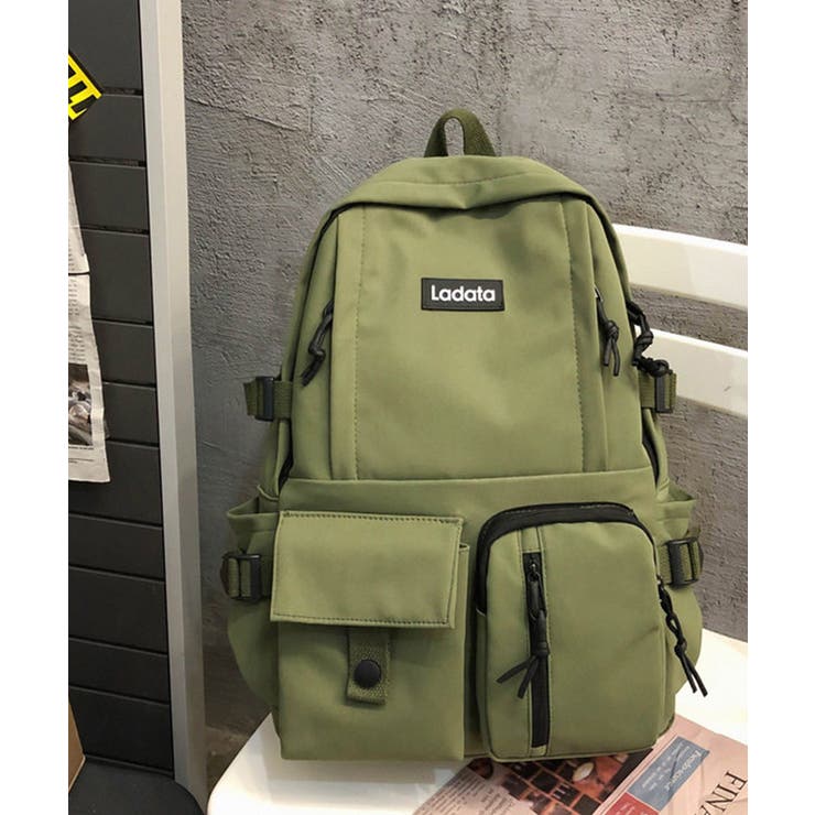 多機能ポケット付きナイロンデイパック バックパック【SHOPLIST限定 新作 | SEU | 詳細画像24 