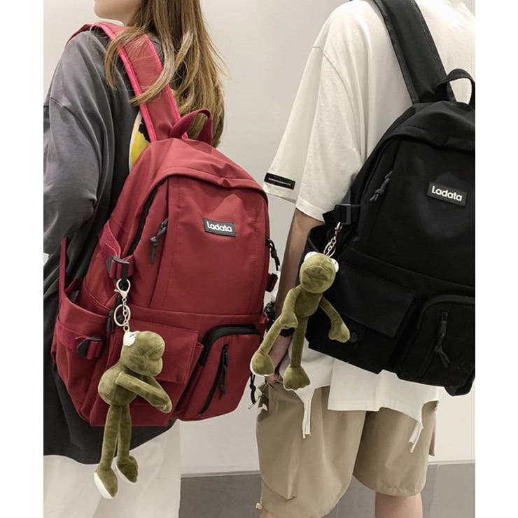 多機能ポケット付きナイロンデイパック バックパック【SHOPLIST限定 新作 | SEU | 詳細画像18 