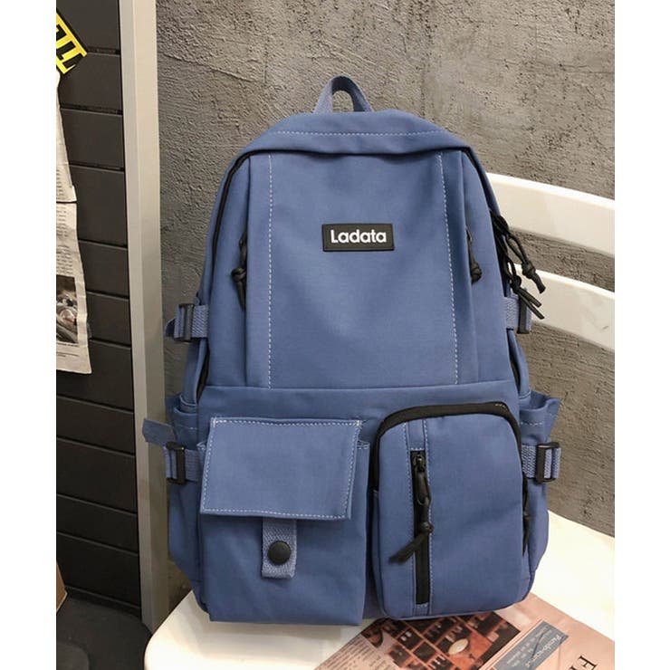多機能ポケット付きナイロンデイパック バックパック【SHOPLIST限定 新作 | SEU | 詳細画像17 