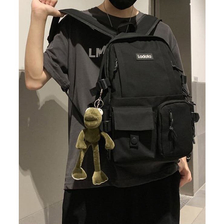 多機能ポケット付きナイロンデイパック バックパック【SHOPLIST限定 新作 | SEU | 詳細画像12 