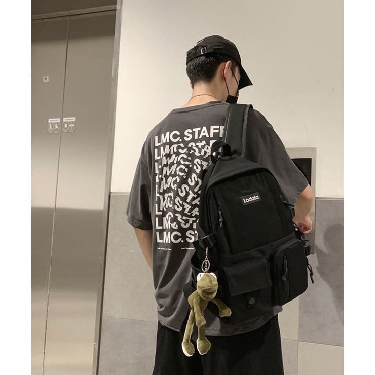 多機能ポケット付きナイロンデイパック バックパック【SHOPLIST限定 新作 | SEU | 詳細画像13 