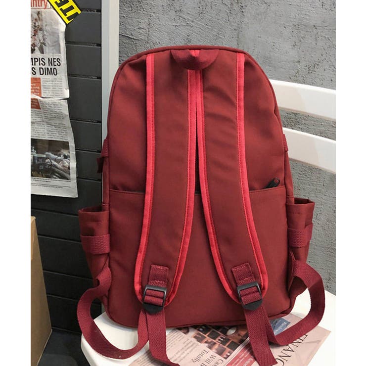 多機能ポケット付きナイロンデイパック バックパック【SHOPLIST限定 新作 | SEU | 詳細画像34 