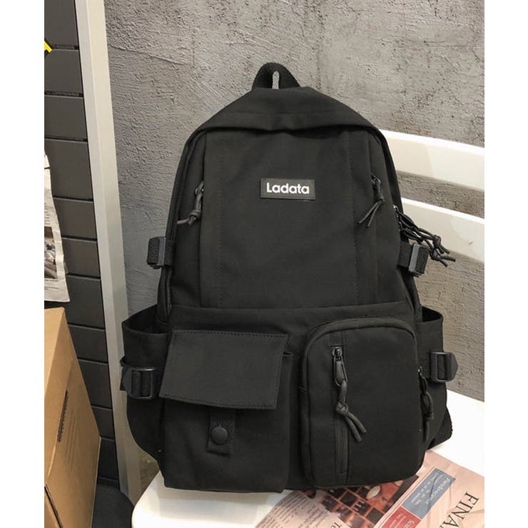 多機能ポケット付きナイロンデイパック バックパック【SHOPLIST限定 新作 | SEU | 詳細画像28 