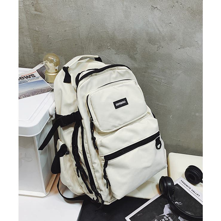 【2WAY仕様】撥水加工×軽量0 54kg 多収納2層式PC対応ユニセックスバッ… | SEU | 詳細画像9 
