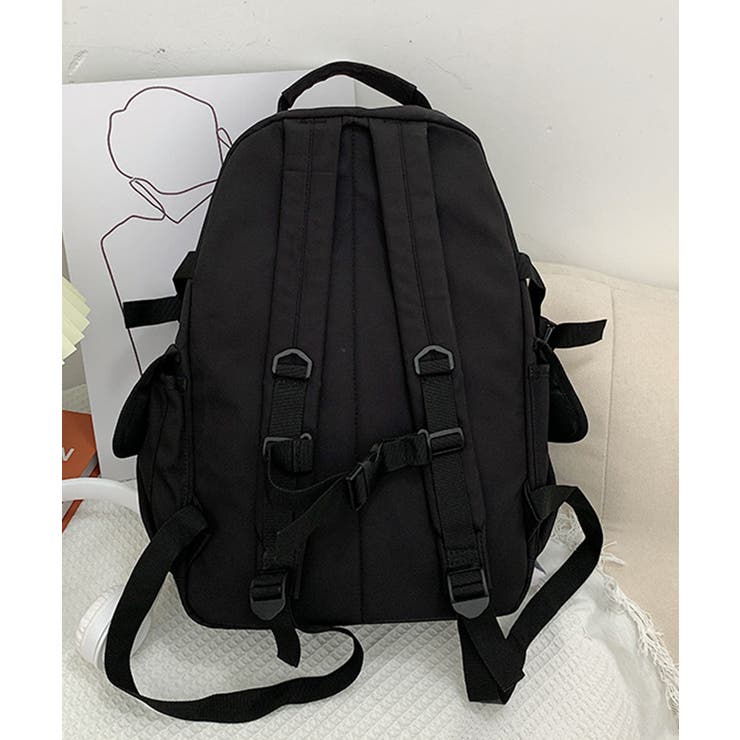 【2WAY仕様】撥水加工×軽量0 54kg 多収納2層式PC対応ユニセックスバッ… | SEU | 詳細画像13 