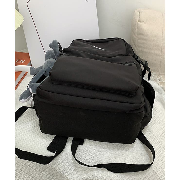 【2WAY仕様】撥水加工×軽量0 54kg 多収納2層式PC対応ユニセックスバッ… | SEU | 詳細画像14 