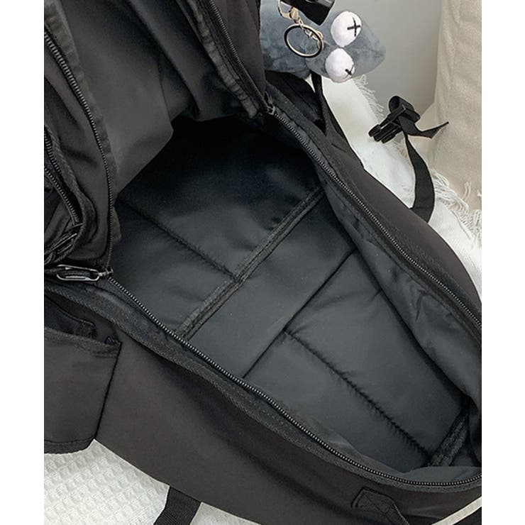【2WAY仕様】撥水加工×軽量0 54kg 多収納2層式PC対応ユニセックスバッ… | SEU | 詳細画像17 