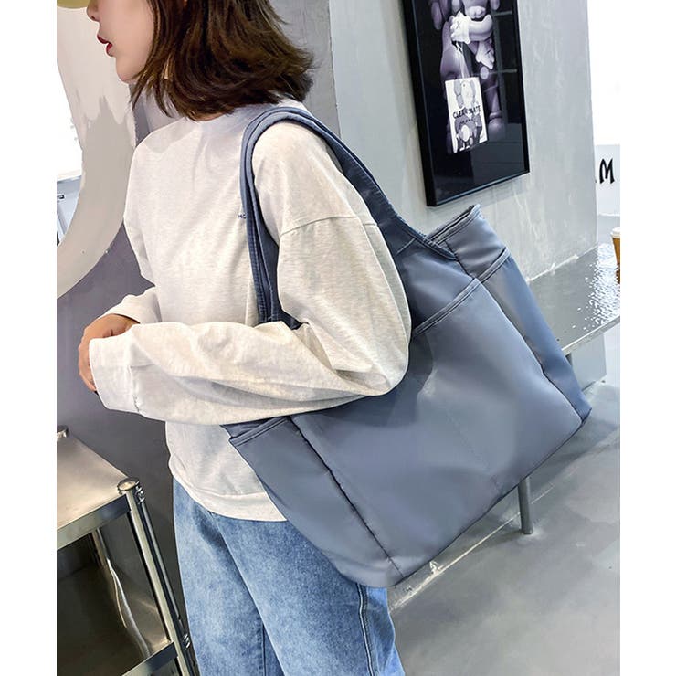 軽量＆撥水 多ポケットA4対応 ナイロントートバッグ【SHOPLIST限定 | SEU | 詳細画像22 