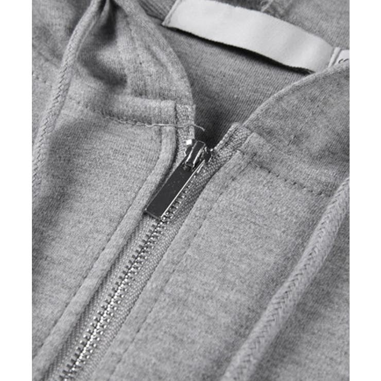 フード付きハーフジップ長袖タイトミニワンピース【SHOPLIST限定 新作 春 | SEU | 詳細画像40 