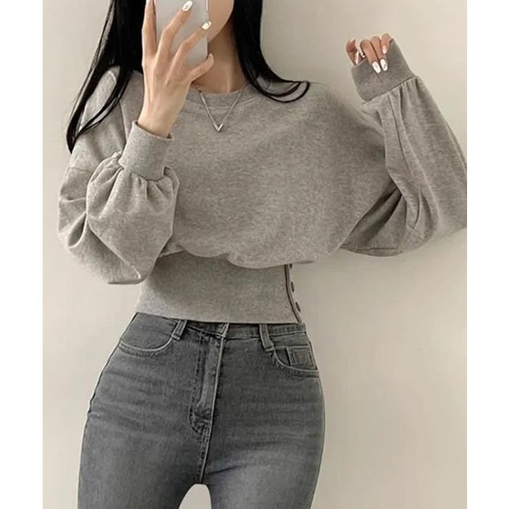 トレーナー スウェット ショート丈プルオーバー | SEU | 詳細画像15 