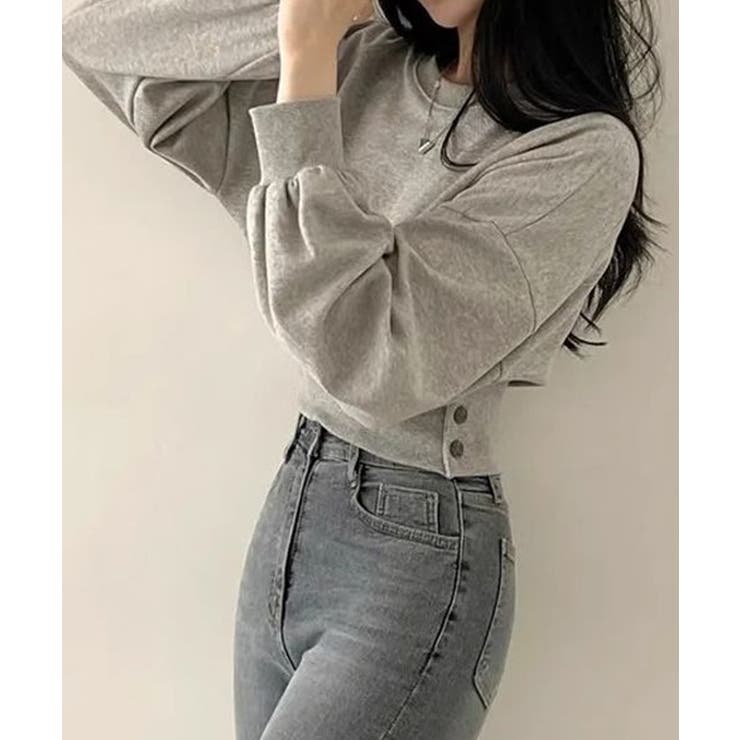 トレーナー スウェット ショート丈プルオーバー | SEU | 詳細画像13 