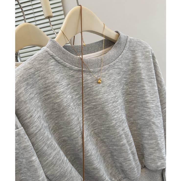 トレーナー スウェット ショート丈プルオーバー | SEU | 詳細画像28 