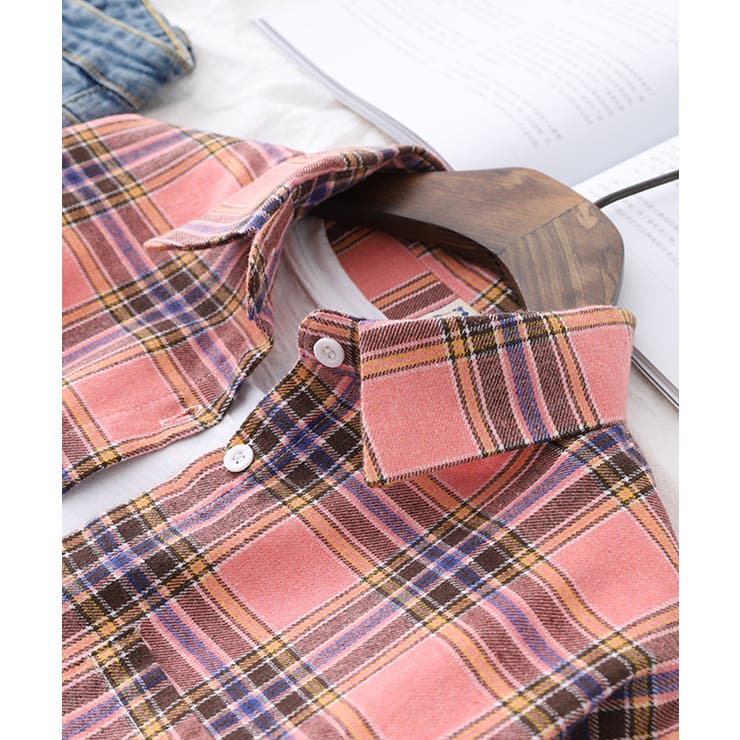 オーバーサイズチェック柄シャツ【SHOPLIST限定 新作 春 夏 秋 冬】 | SEU | 詳細画像19 