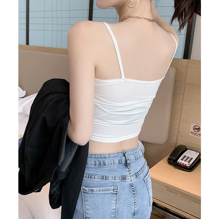 カップ付きキャミソール キャミタンクトップ【SHOPLIST限定 新作 | SEU | 詳細画像5 