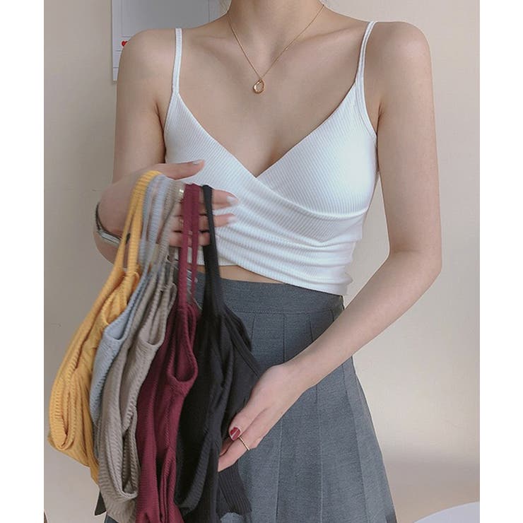 カップ付きキャミソール キャミタンクトップ【SHOPLIST限定 新作 | SEU | 詳細画像6 
