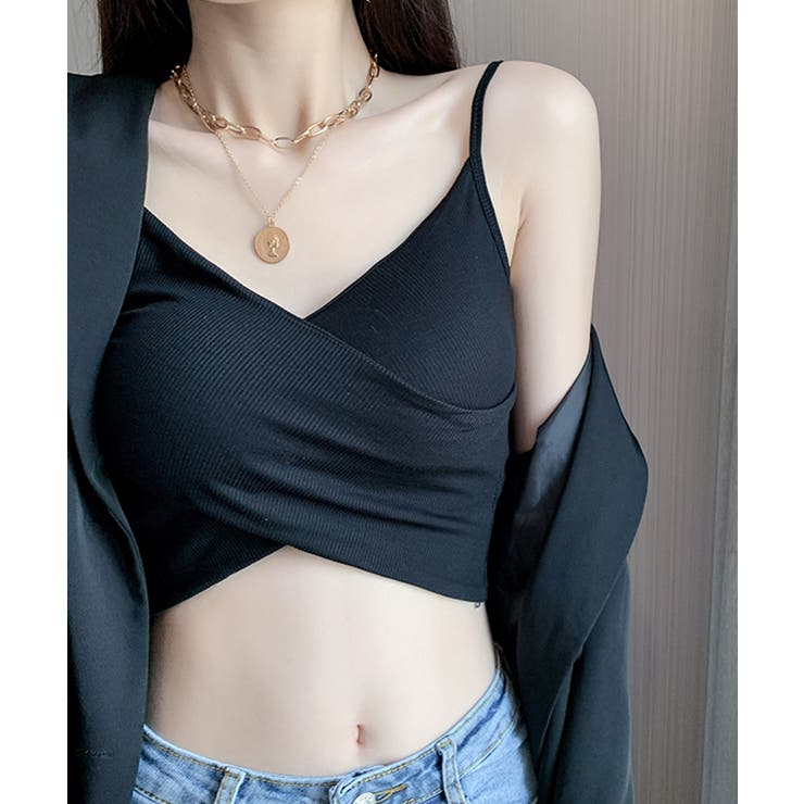 カップ付きキャミソール キャミタンクトップ【SHOPLIST限定 新作 | SEU | 詳細画像8 