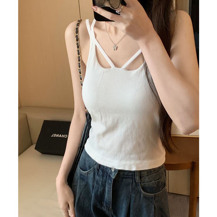 カップ付きキャミソール【SHOPLIST限定 新作 春 夏 秋 冬】 | SEU | 詳細画像4 