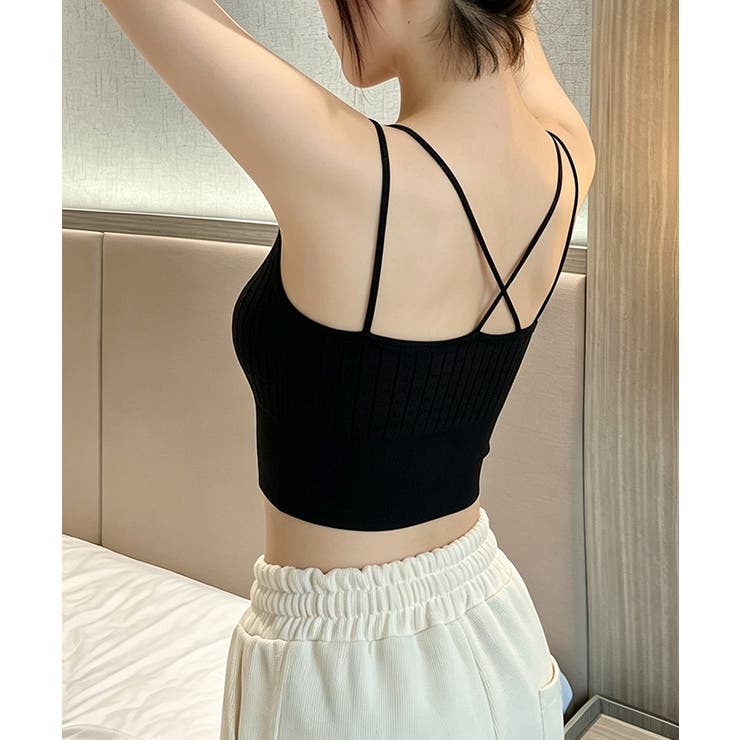 カップ付きキャミソールブラトップ【SHOPLIST限定 新作 春 夏 秋 冬】 | SEU | 詳細画像9 